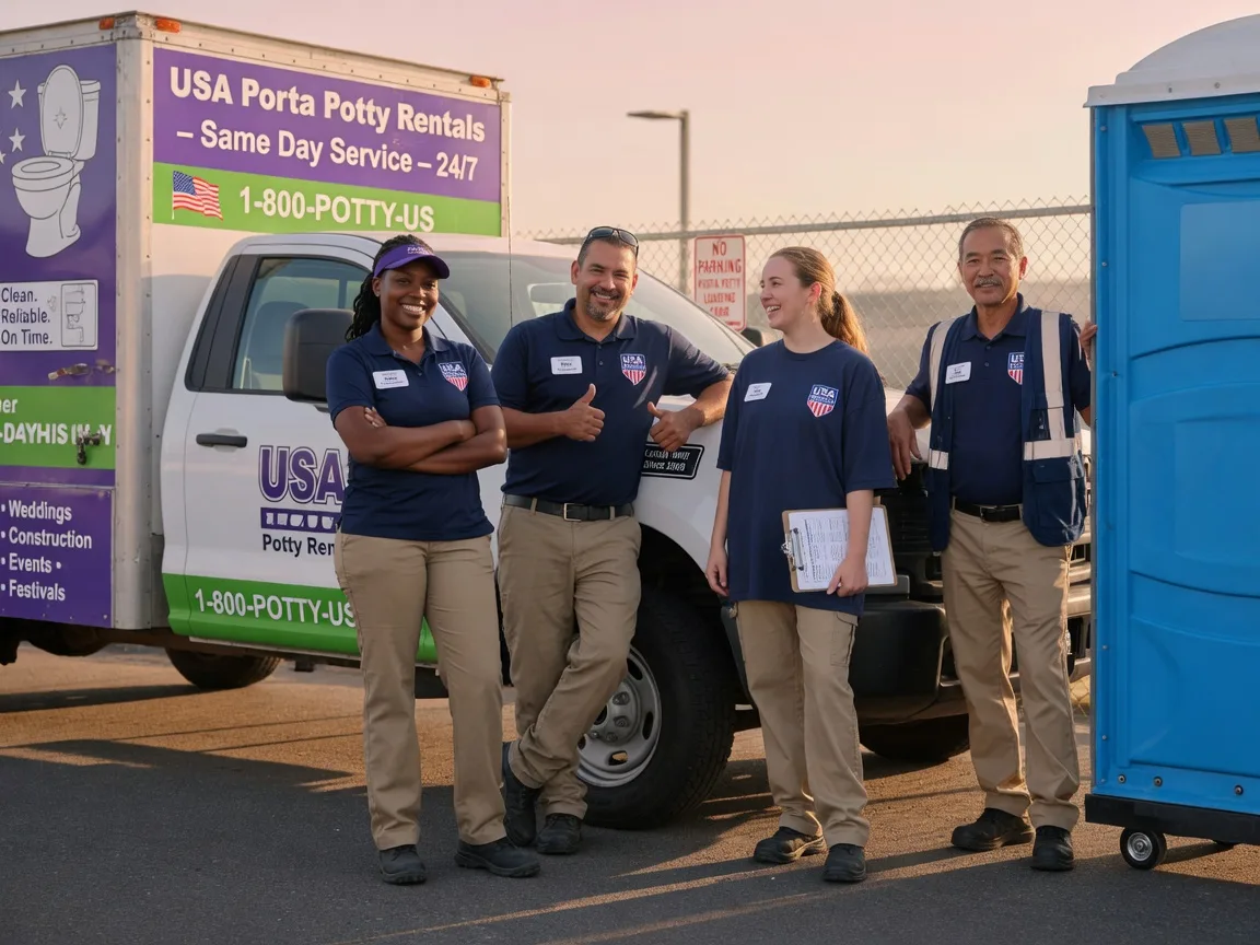 Porta Potty Rental company in Friendswood, TX